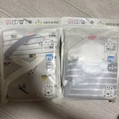 CONTE DE FÉES うち合わせロンパス 2枚組 60-70