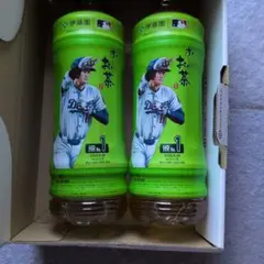 伊藤園 お〜いお茶 緑茶 大谷翔平ボトル 2本セットWILD CARD NO.1のサムネイル