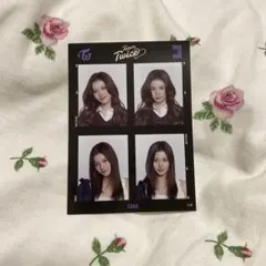 TWICE THIS IS FOR ランダム証明写真ステッカー サナ