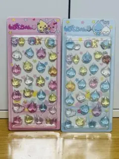 しずくちゃん ボンボンドロップ シール 硬い 2種セット♡