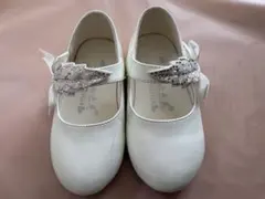 エナメルフォーマル　こども靴　白　14.0〜14.5