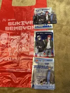 すき家 にじさんじ せめ4 オリジナルカード 第2弾 3枚