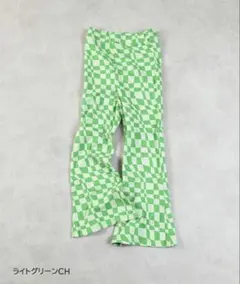 【未開封】総柄ジャガードフレアパンツ　110cm