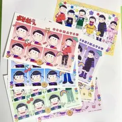 おそ松さん 描き下ろしミニフォトカードデコラver. おそ松 - メルカリ