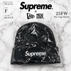 【F】Supreme NEW ERA Box Logo Beanie 25FW