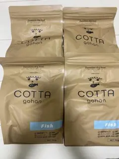 COTTA gohan Premium dog food Fish 4袋 COTTA gohan Premium dog food Fish 3袋セット - メルカリ