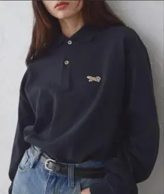 PENNEYS 長袖ポロシャツ Lサイズ ダークネイビー