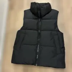 GU ブラック ダウンベスト