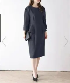 【未使用品】ラジエム ペプラム ワンピーススーツ