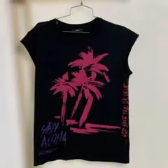 DIESEL SOY ALOHA ノースリーブTシャツＬ