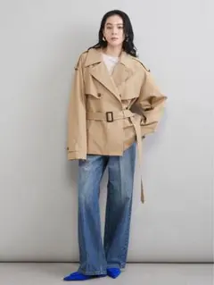 Mila Owen ショートトレンチコート