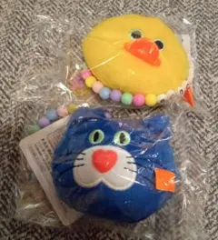 mojojojo　ビーズチェーン付きフェイスマスコット　２個セット