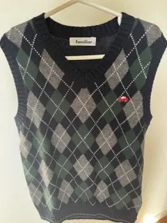 familiar ダイヤモンドパターン ベスト 120