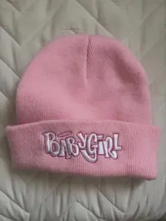 ピンク ニット帽 ビーニー