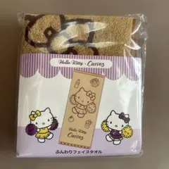 非売品　Hello Kitty Curves フェイスタオル