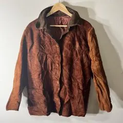 キ*ジ様 60's70's unknown ビンテージ　レザージャケット　カーコ