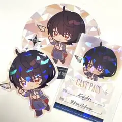 あんさんぶるスターズ！！ あんスタ アニカフェ ステッカー コースター 朔間凛月