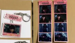 銀河特急　ミルキー☆サブウェイ　連結キーホルダー　プリ風シール　アカネ