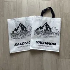 SALOMON ショッパー CHIBA/FUNABASHI ２枚　サロモン船橋のサムネイル