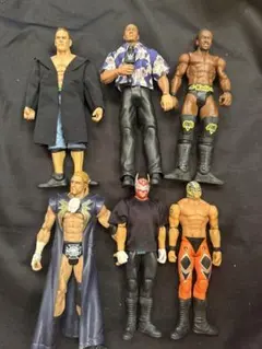 WWE プロレス フィギュア 5体セット 29 - メルカリ