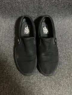 VANS ブラック スリッポン 27cm 黒