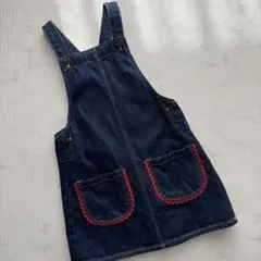 ZARA KIDS デニジャンパースカート　116