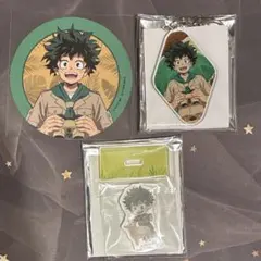 ヒロアカ 東武動物公園 アクキー アクスタ コースター 緑谷出久