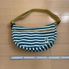 CHUMS ストライプ ショルダーバッグ