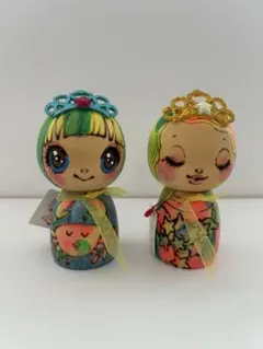 ANNA SUI こけし 人形 新品 美品 アナスイ コケッツ 2体セット！ANNA SUI こけし 人形 新品 美品 アナスイ コケッツ - メルカリ
