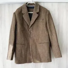 todayful テーラードジャケットwool100% check jのサムネイル