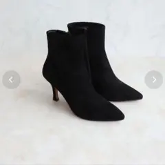 LETICIA レチシア エッグ ベルベット シュシュ ダークブラウン - メルカリ