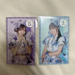 FRUITS ZIPPER ラッフルくじ 真中マナ 仲川瑠夏 H賞