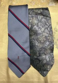 Yves Saint Laurent ネクタイ 2点 LD026
