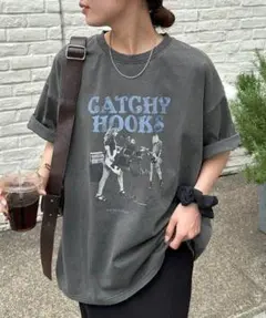 Discoat 「ユニセックス」ヴィンテージロックTシャツ