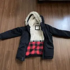アバクロンビー&フィッチ　キッズ 黒い　中綿アウター　150/160