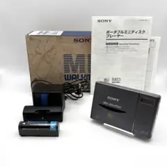 ☆動作品☆KENWOOD DMC-K3(S) ポータブルMDプレーヤー 一式 - 일본구매