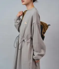 KELTY フリークスストア 別注 裏起毛 ウエスト ドローコード ワンピース