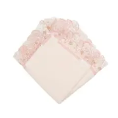 【新品・未使用】近沢レース　タオルハンカチ　ピンク　桜　桜便り　完売品