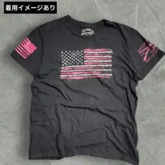 GRUNT STYLE 星条旗Tシャツ XL 黒 赤 ミリタリー アメカジのサムネイル