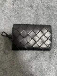 BOTTEGA VENETA ブラック キーホルダーケース
