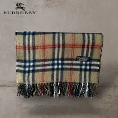 Burberrys of Londonバーバリー大判ノバチェックカシミアマフラー