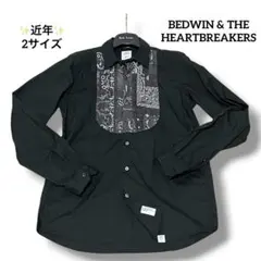 BEDWIN & THE HEARTBREAKERS バンダナ パッチワーク 黒のサムネイル