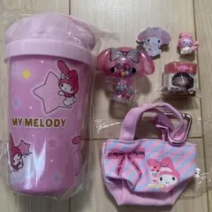 マイメロディ まとめ　タンブラー　ミニミニランチバック　ガチャ　サンリオ