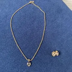 Nina Ricci ネックレス イヤリング セット ゴールド