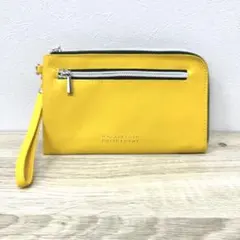 【美品】MACKINTOSH PHILOSOPHY イエローポーチのサムネイル