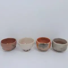 加藤豊久　浅向付　5客セット　赤志野　小鉢 加藤豊久 志野 向付 5客セット 小鉢 - メルカリ