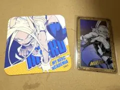 ヒロアカ ミルコ 原画展 箔押し アートコースター タオル まとめ売り