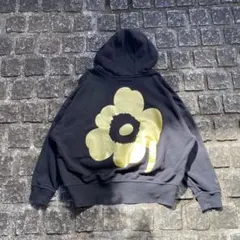 一点物　アディダス　マリメッコ　箔プリント　デカロゴ　パーカー