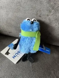 パペットスンスン ぬいぐるみマスコット winter ver.緑マフラー