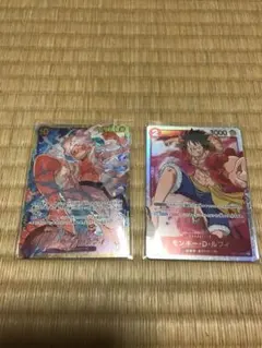 ワンピースカード the best モンキー•D•ルフィ sr sec